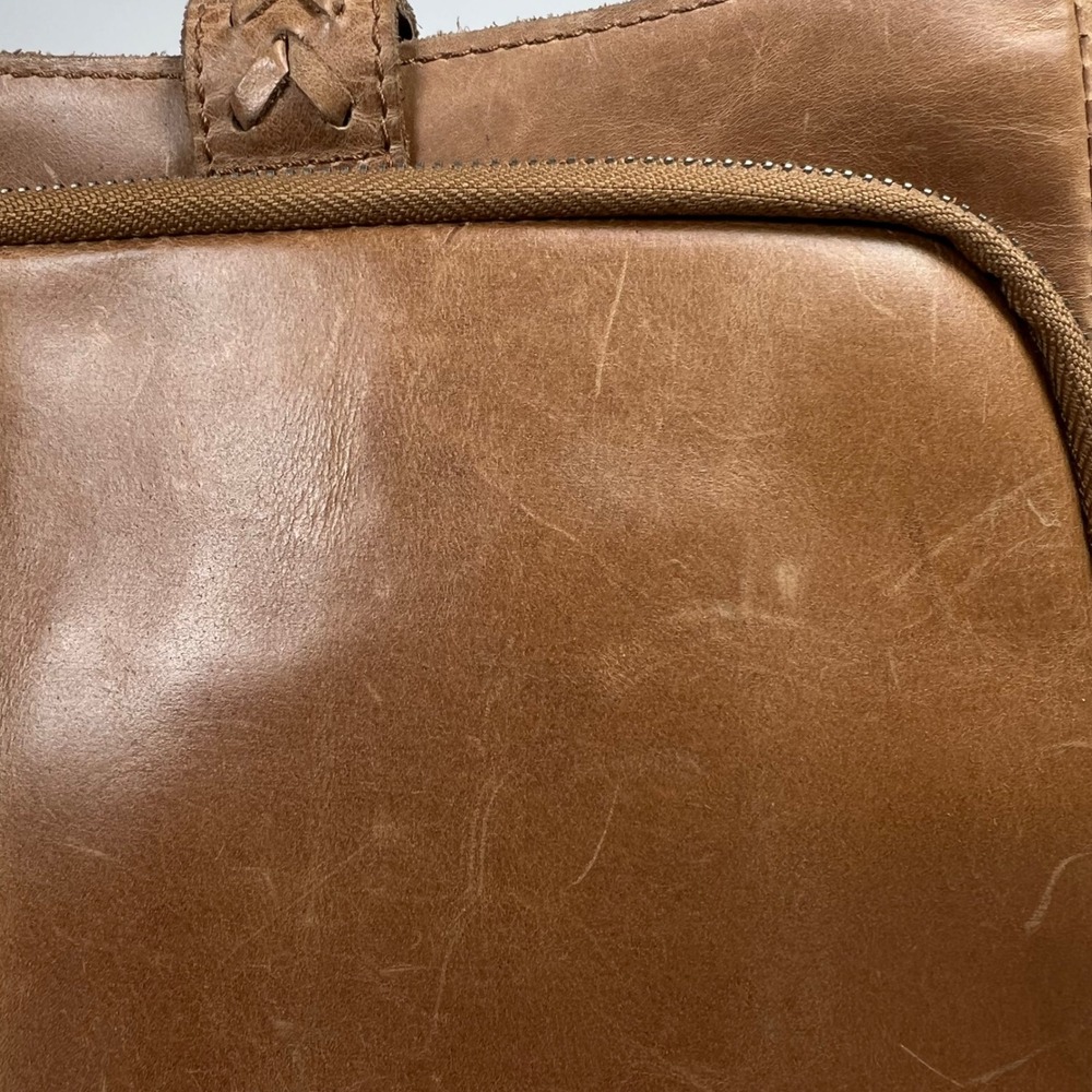 Montana‎ West Womens Leather Concealed Carry Crossbody Bag Brown Western Studded - Picture 13 of 13
